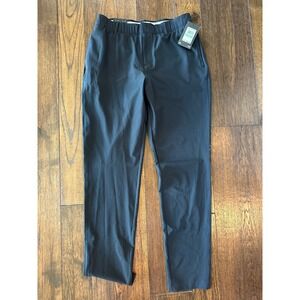 Under Armour Womens Links Golf Pants Black Stretch Woven Trousers 1378488 Size 8